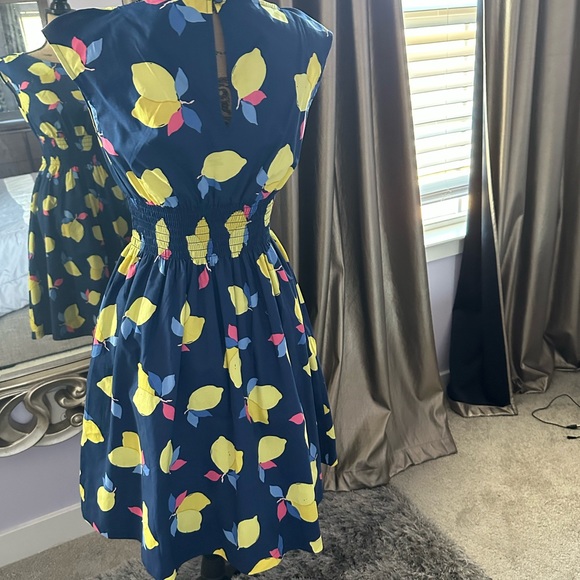 Kate Spade lemon zest dress size 2 - Picture 5 of 5